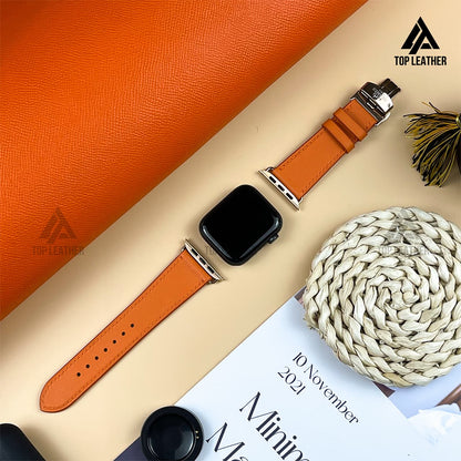 Watch Strap Swift Leather for Apple Watch, Mechanical Watch SW2203