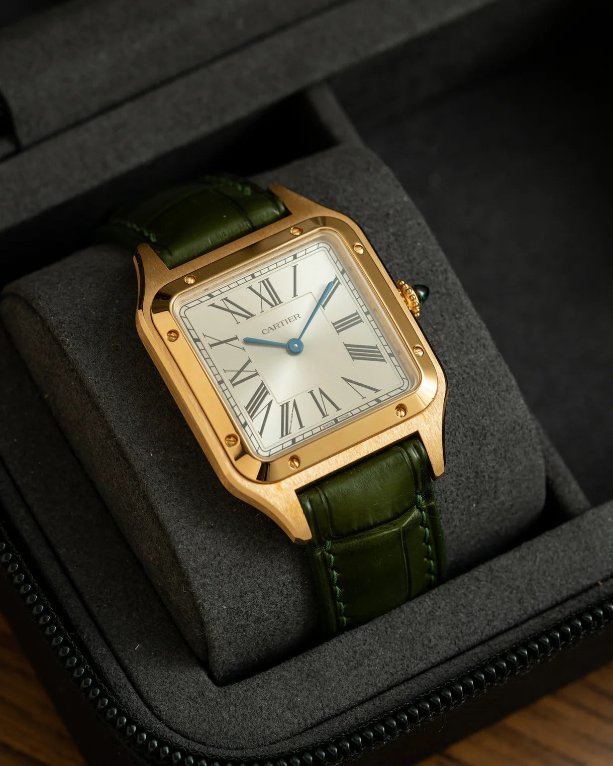 Matte Alligator Signature Strap