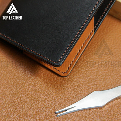 Leather Minimalist Card Holder, Slim Leather Card Holder Minimalist wallet