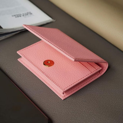 Pink card holder