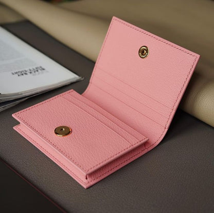 Pink card holder