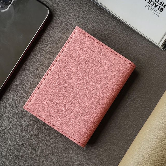 Pink card holder