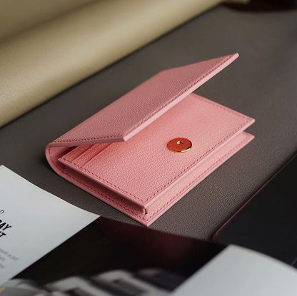 Pink card holder