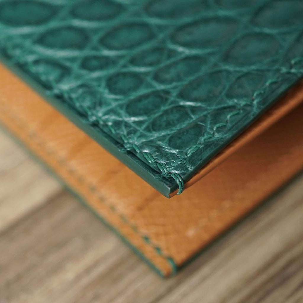 Bifold Basic Wallet Mix Alligator