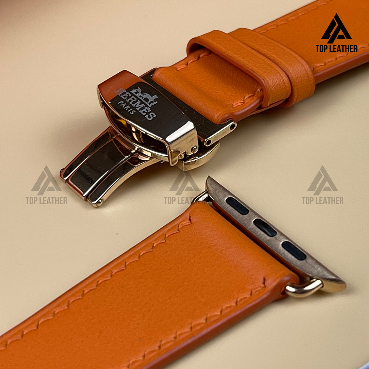 Watch Strap Swift Leather for Apple Watch, Mechanical Watch SW2203