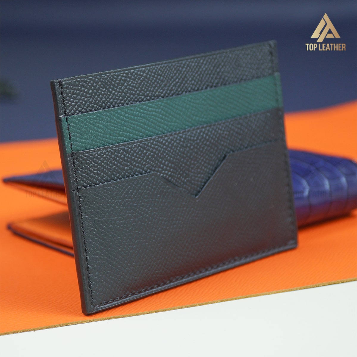 Epsom  Leather Cardholder Mix Colors