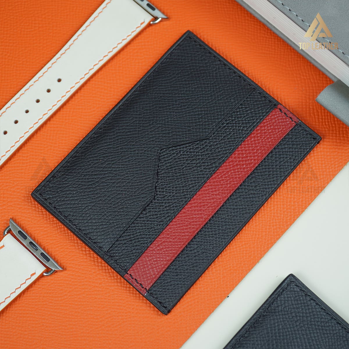 Epsom  Leather Cardholder Mix Colors