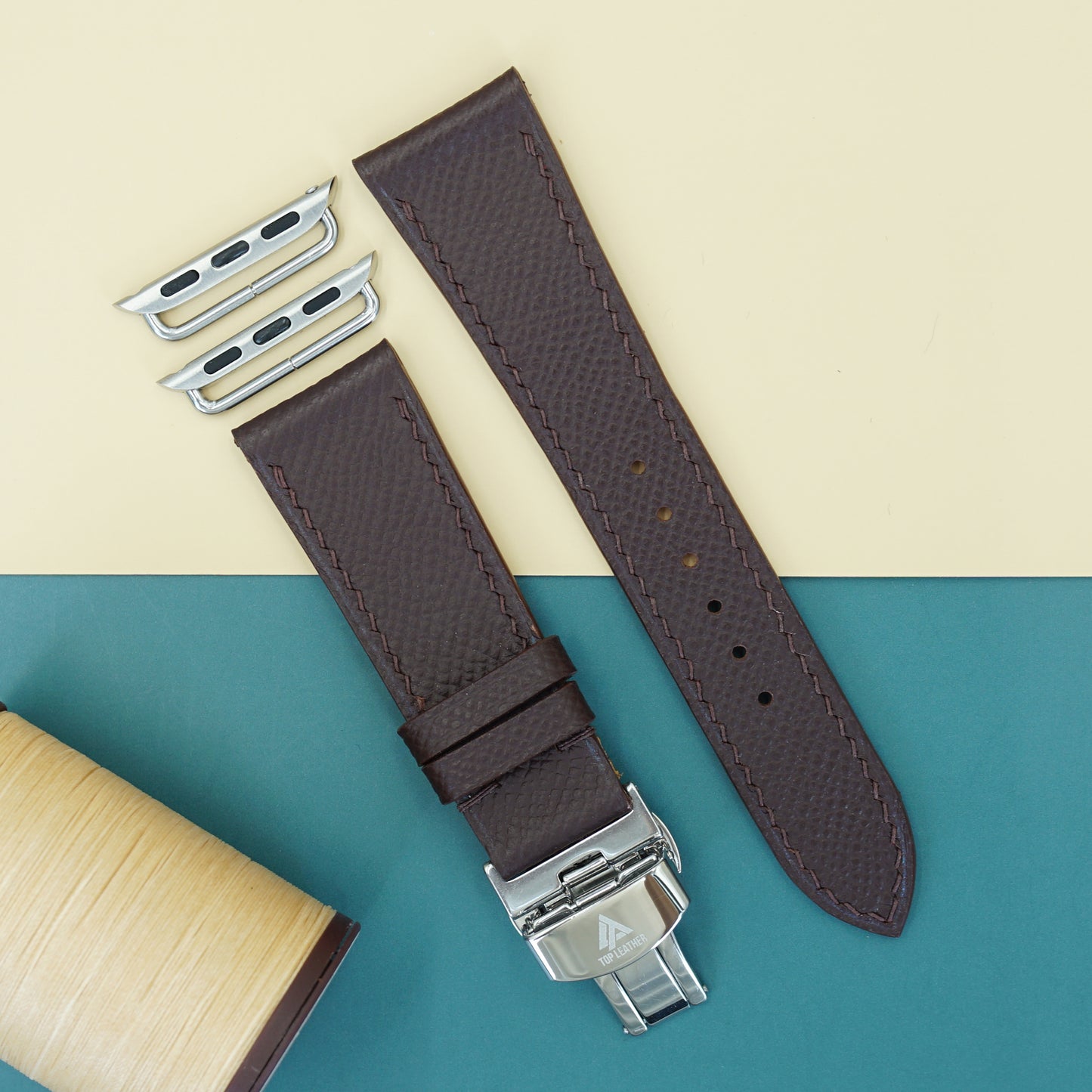 Strap Watch Epsom leather for Apple Watch and Mechanical Watch EP2215