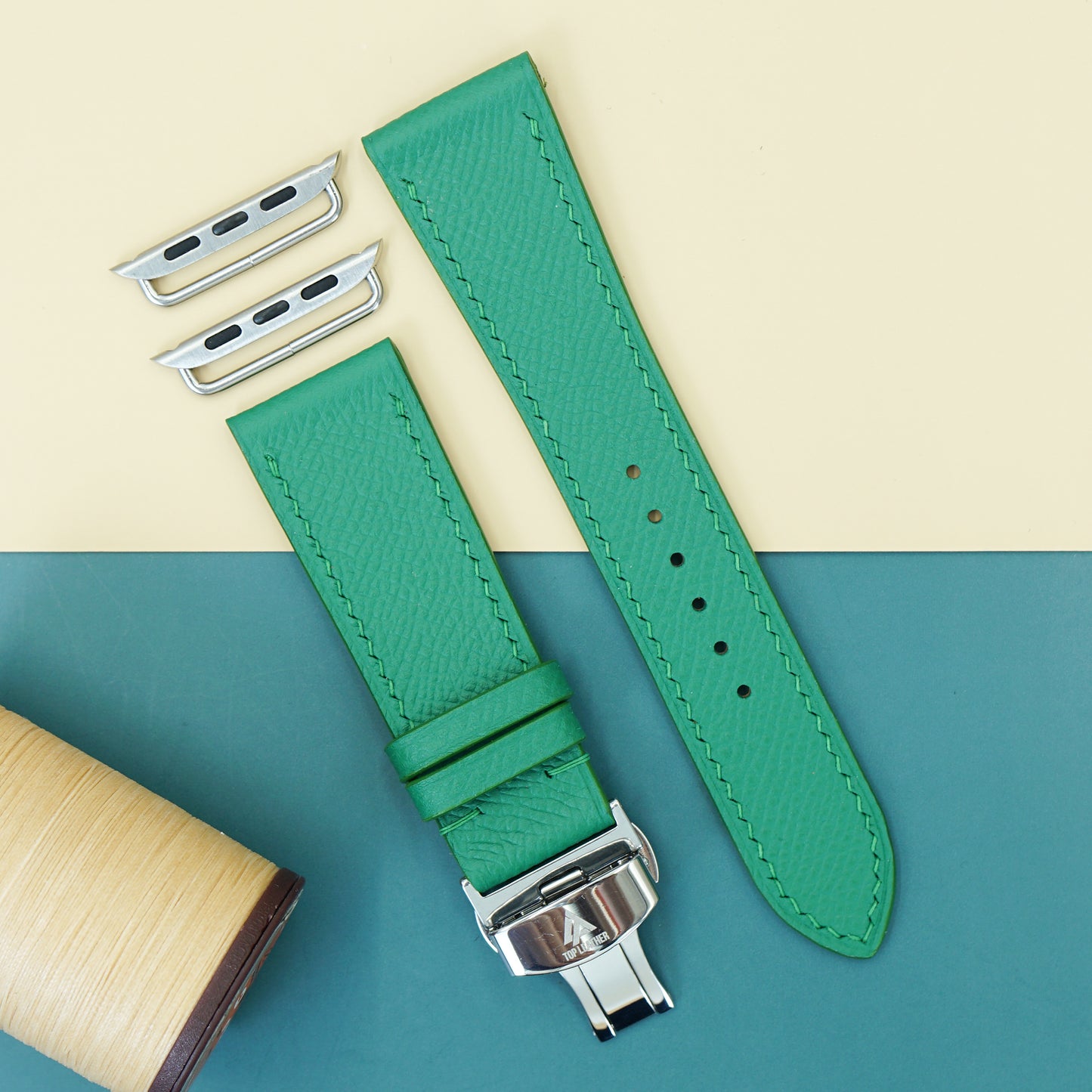 Strap Watch Epsom leather for Apple Watch and Mechanical Watch EP2225