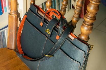 Epsom Leather macbook bag