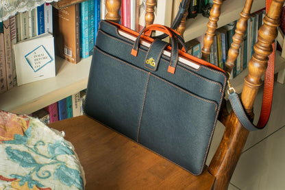 Epsom Leather macbook bag