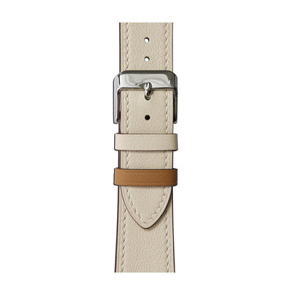 SWIFT Calfskin Watch Strap-Modern Craie