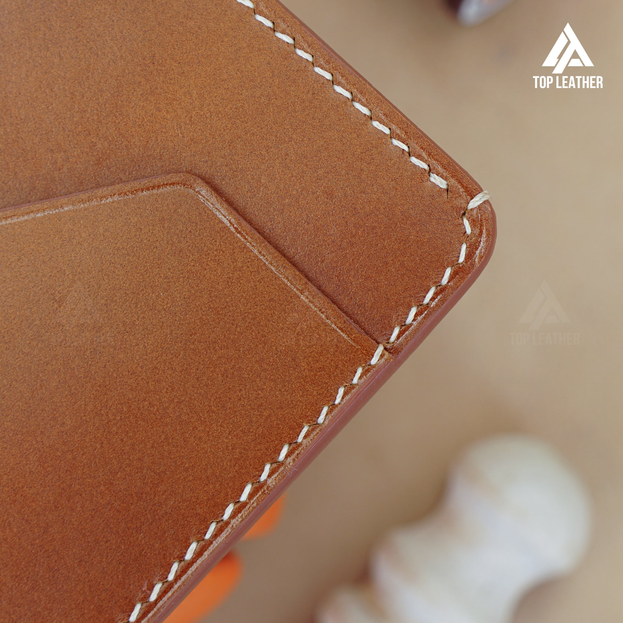 Premium Oil Pull Up Bifold Leather Wallet Handmade Craft stitching