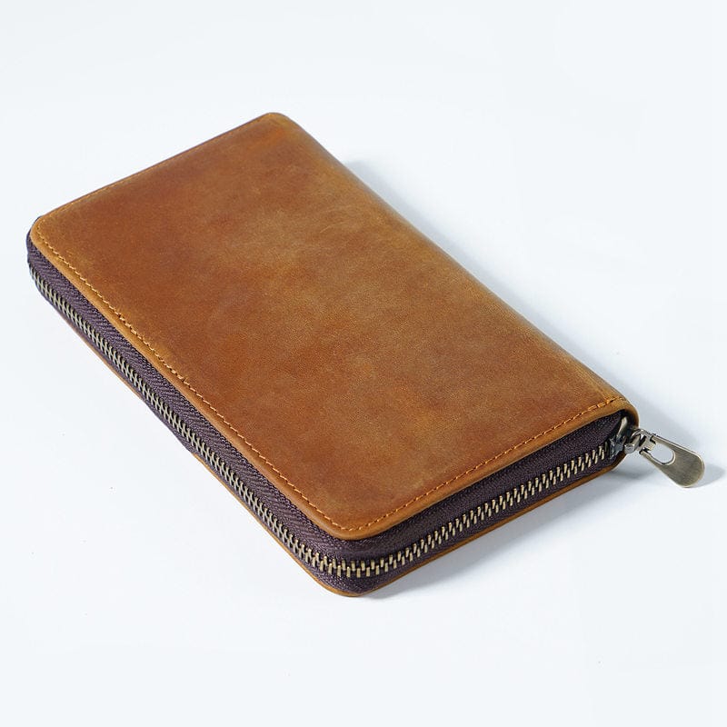 Sketcher Leather Pencil Case Pen Bag Box