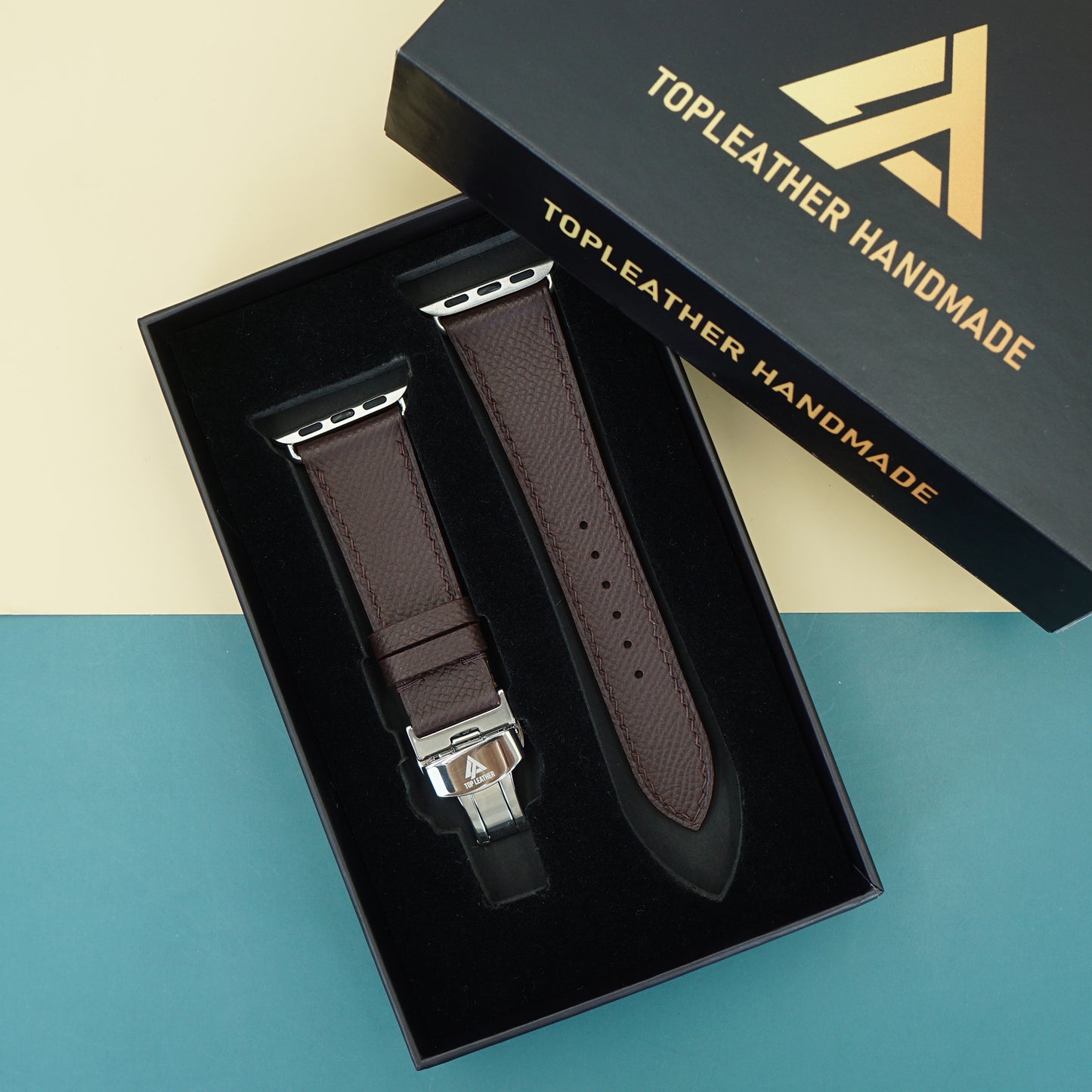 Strap Watch Epsom leather for Apple Watch and Mechanical Watch EP2215