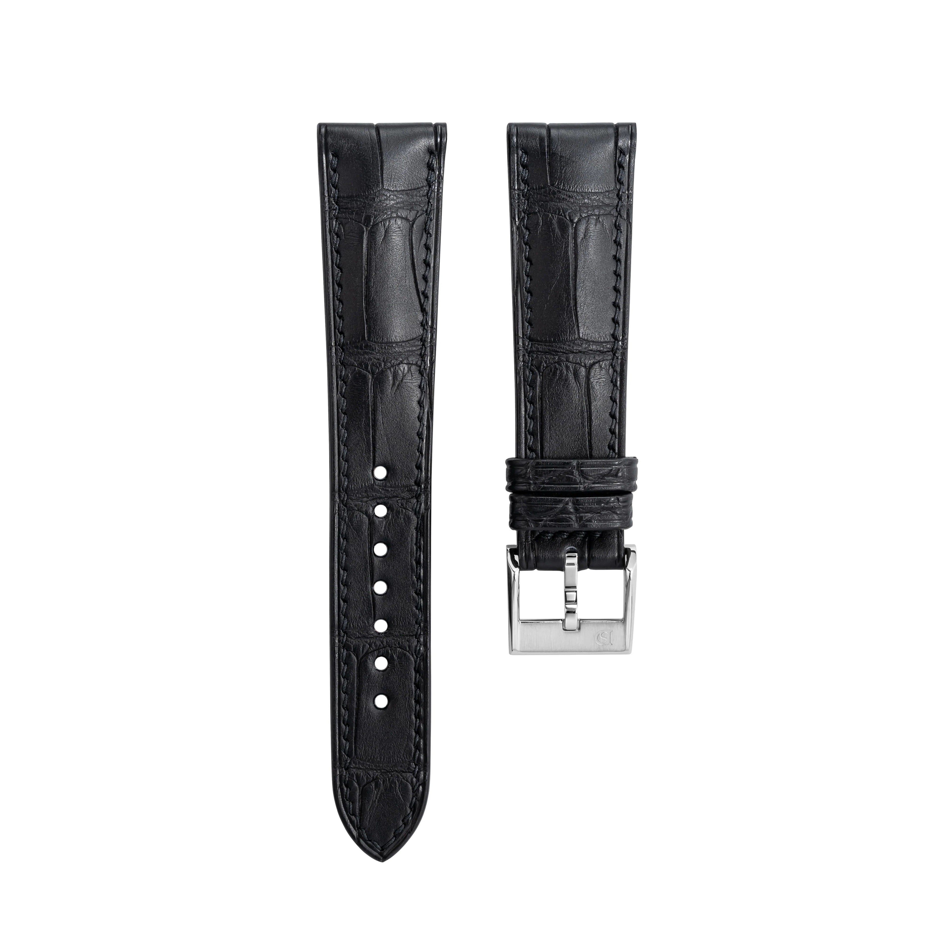 Matte Alligator Signature Strap