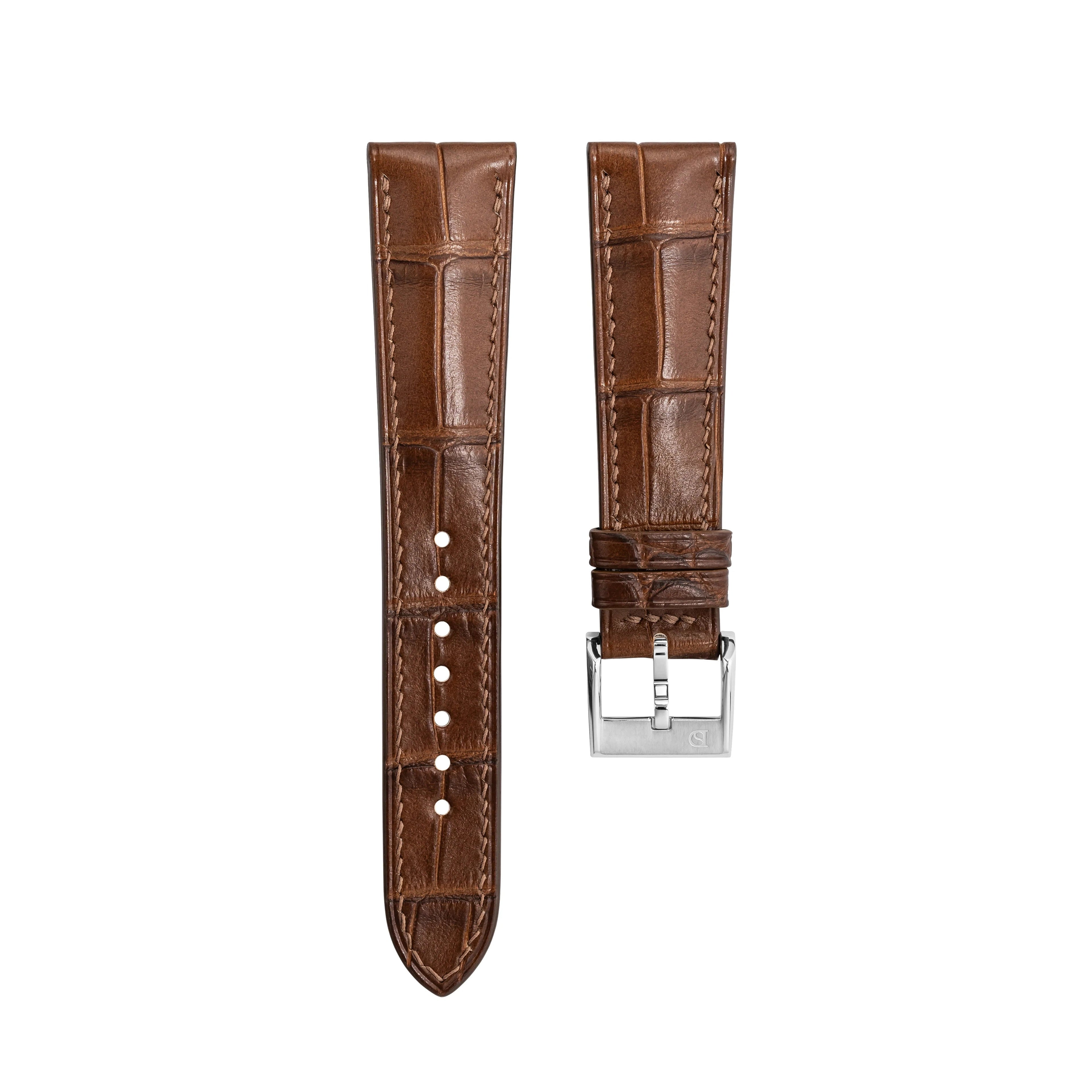 Matte Alligator Signature Strap