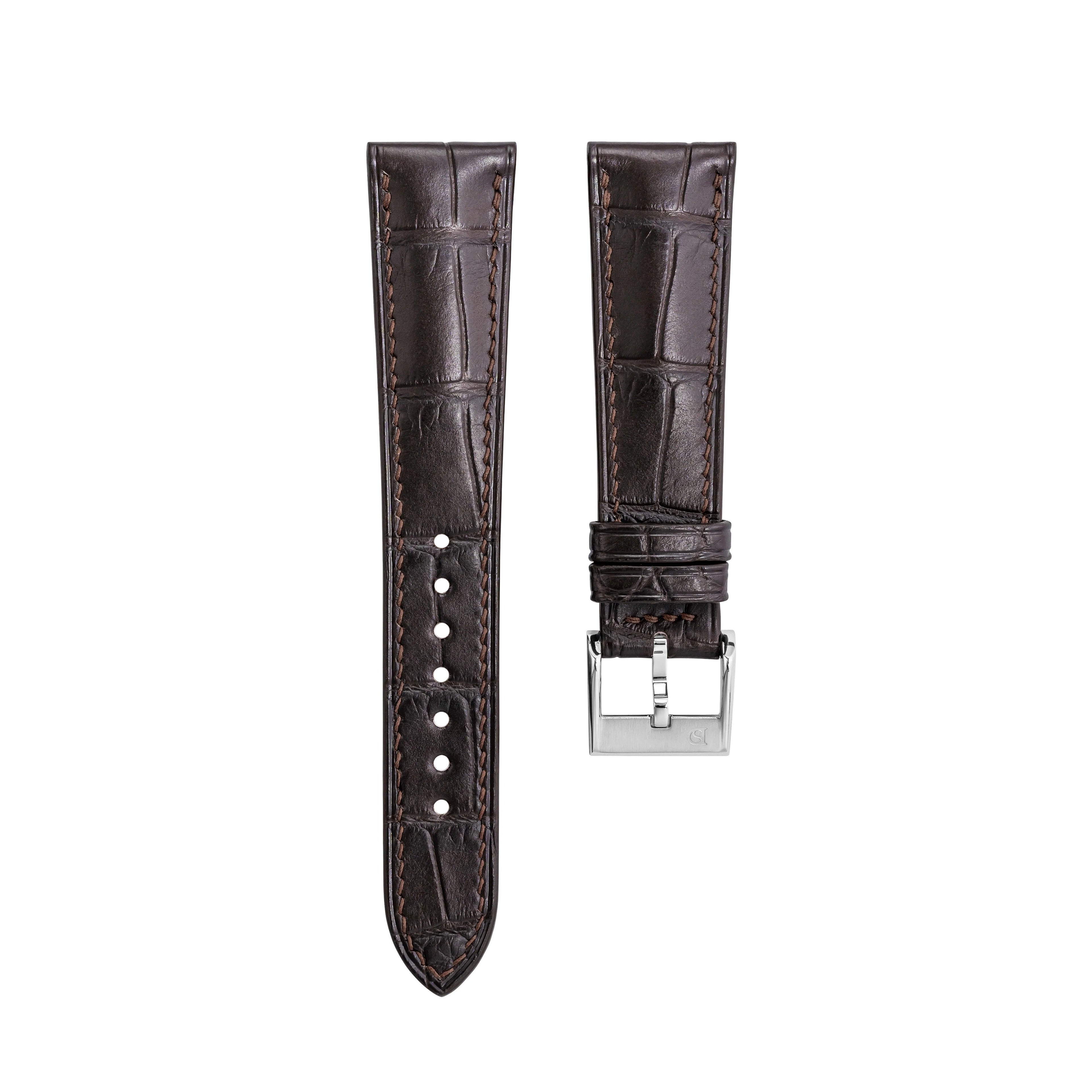 Matte Alligator Signature Strap