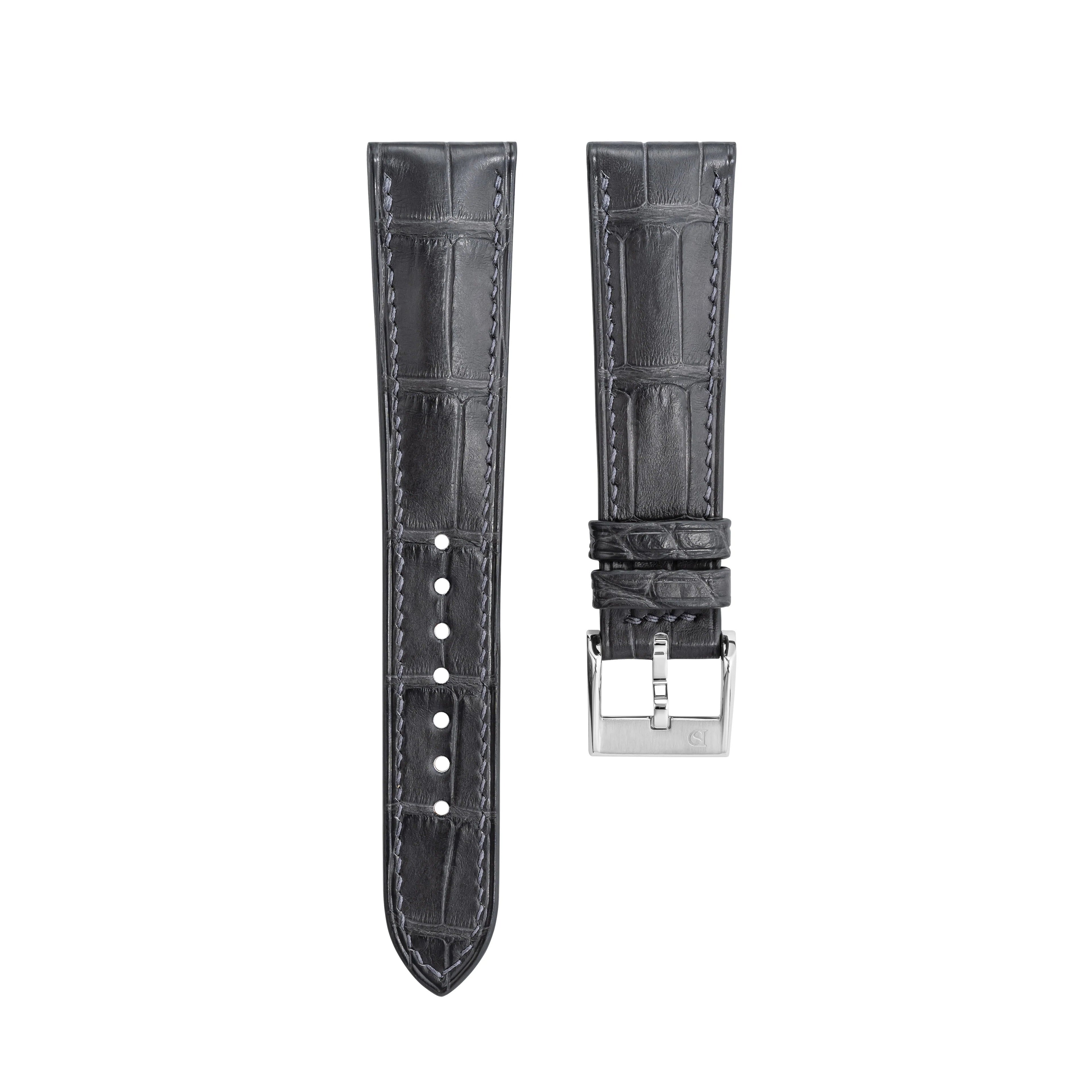 Matte Alligator Signature Strap