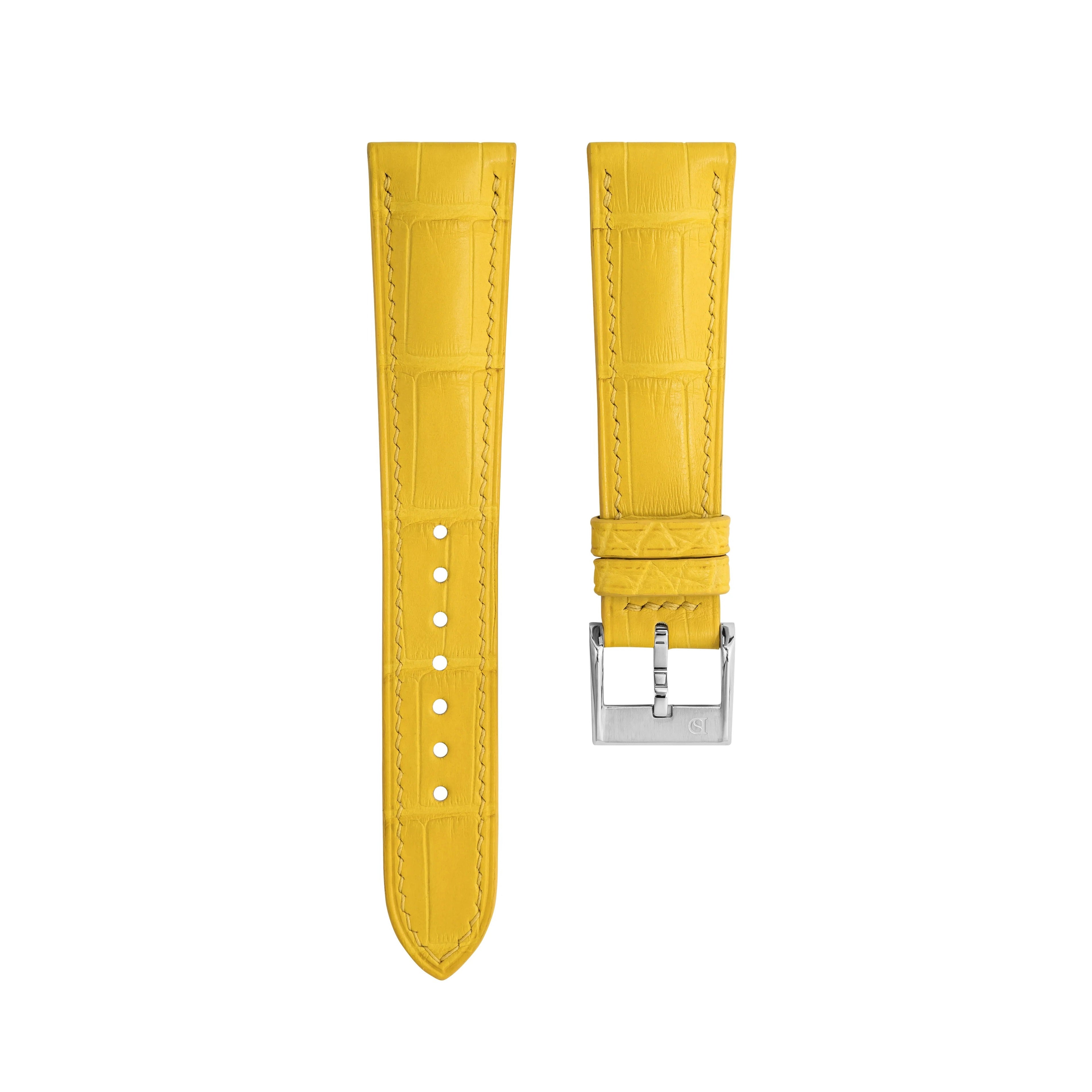 Matte Alligator Signature Strap