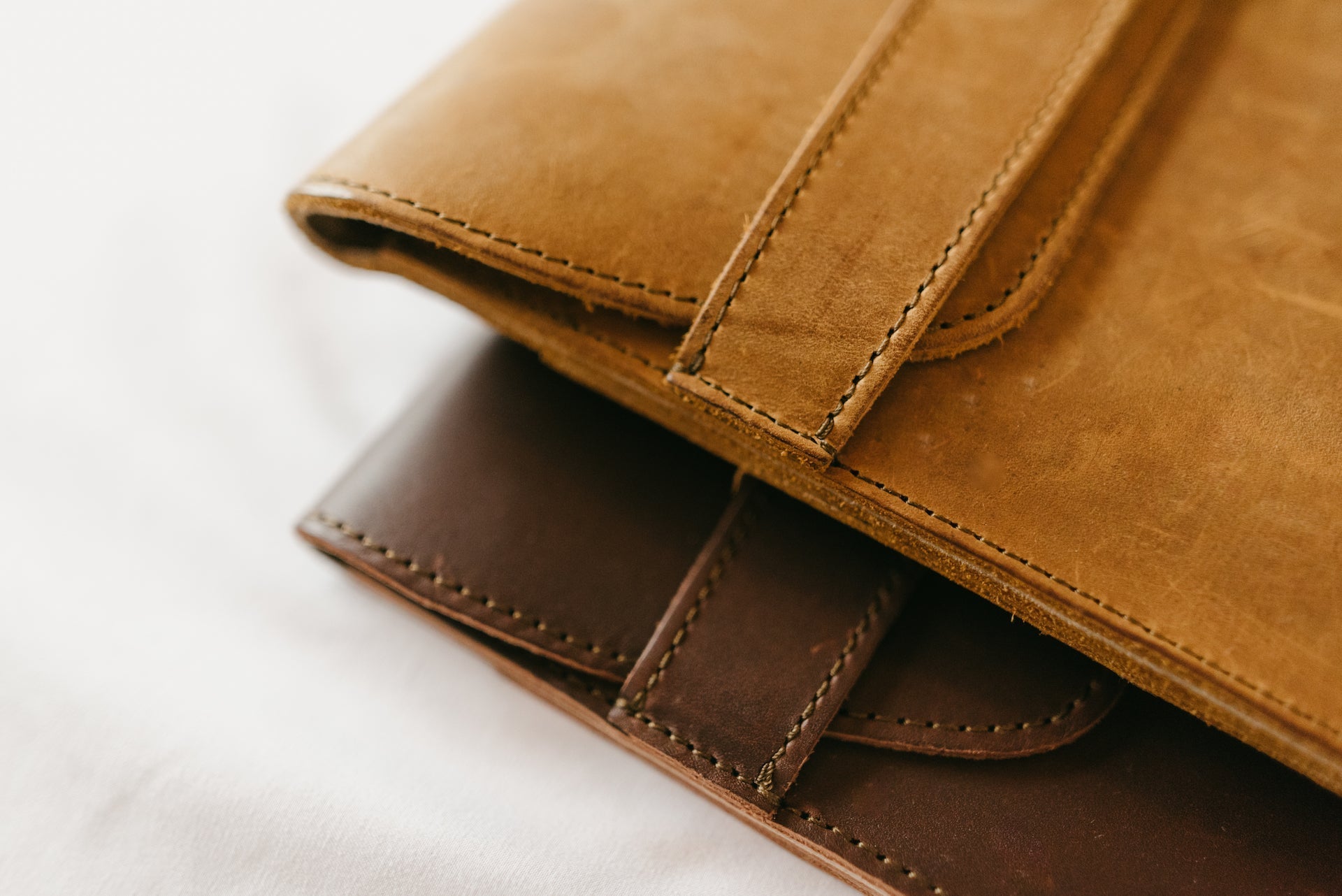 Leather iPad Pro Envelope Case - Tobacco