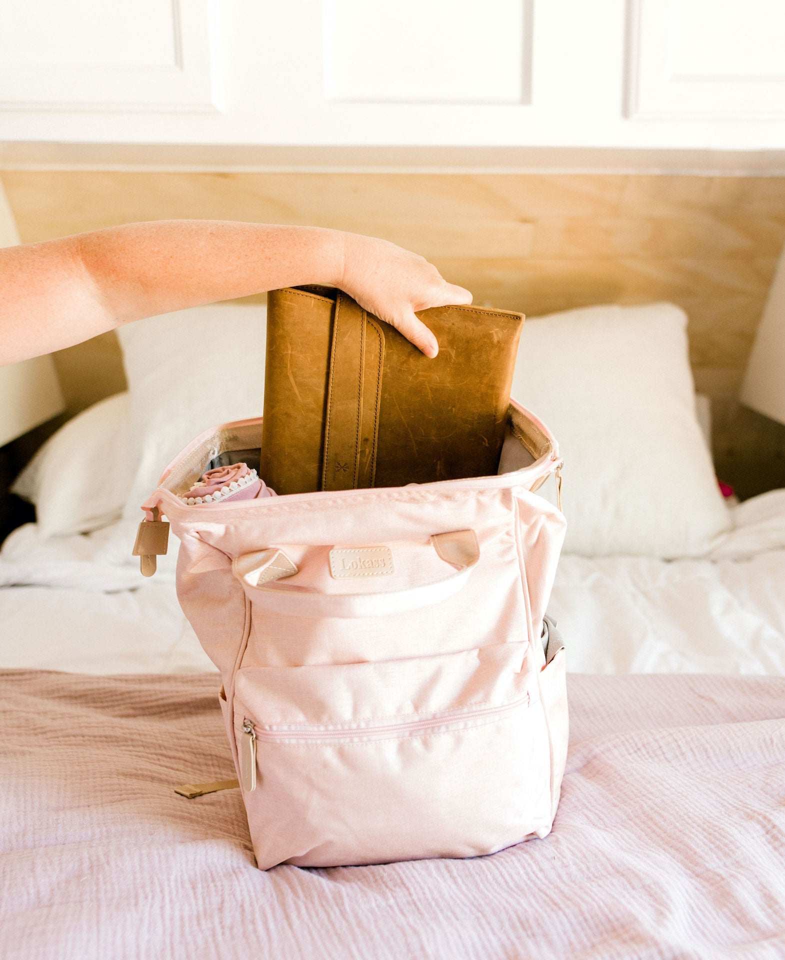 Leather iPad Pro Envelope Case - Tobacco