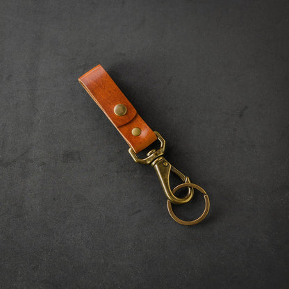 Leather Keychain Belt Clip