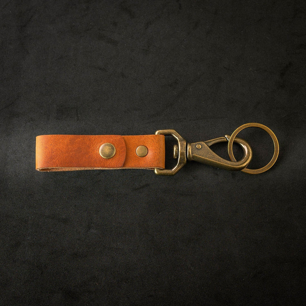 Leather Keychain Belt Clip