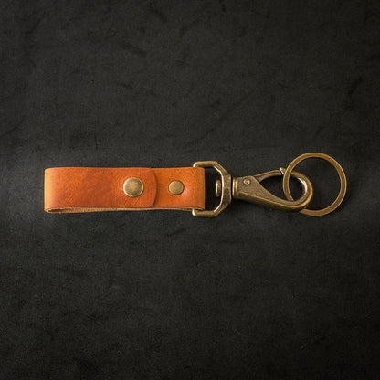 Leather Keychain Belt Clip