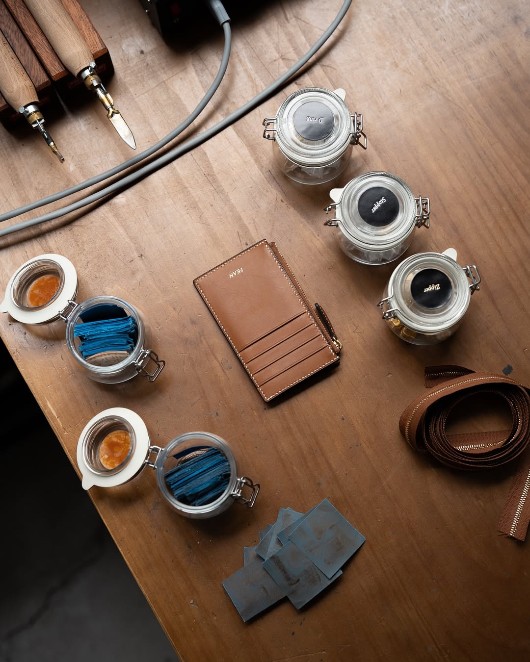 Coins Cardholder – Barenia Leather