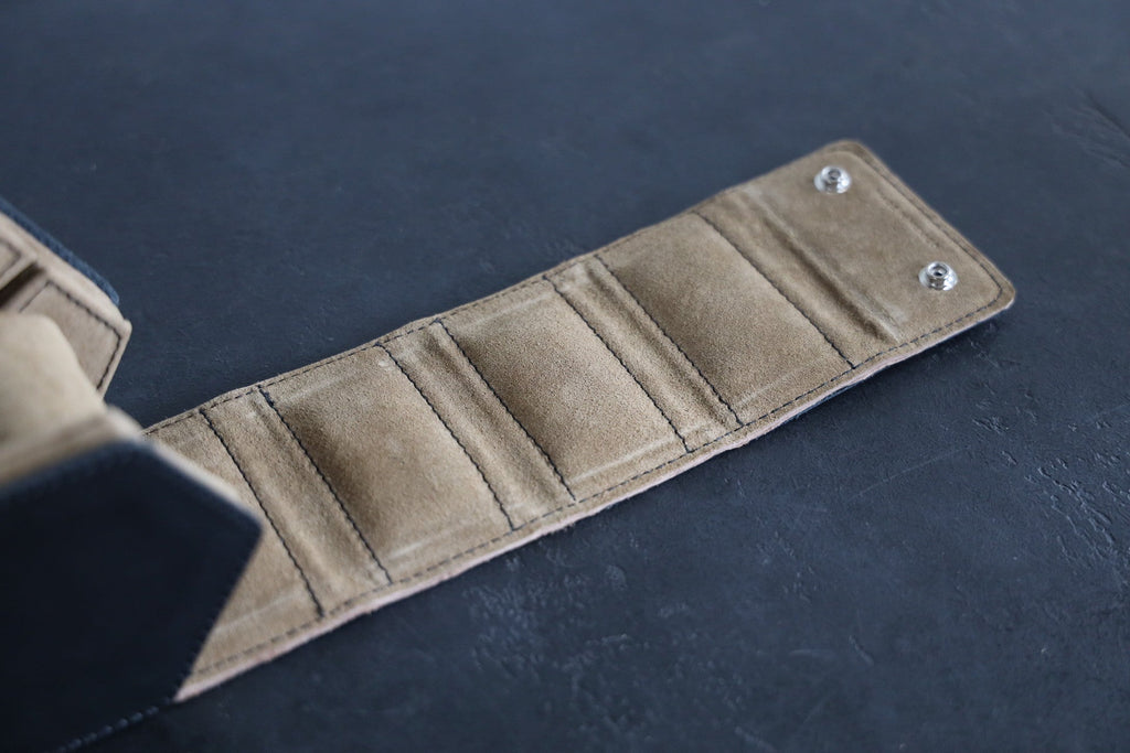 Leather Watch Case - Midnight