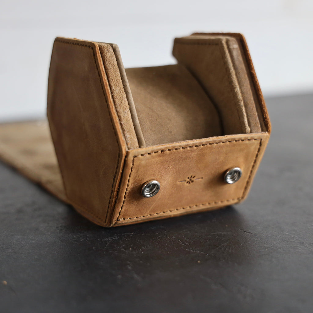 Leather Watch Case - Tobacco