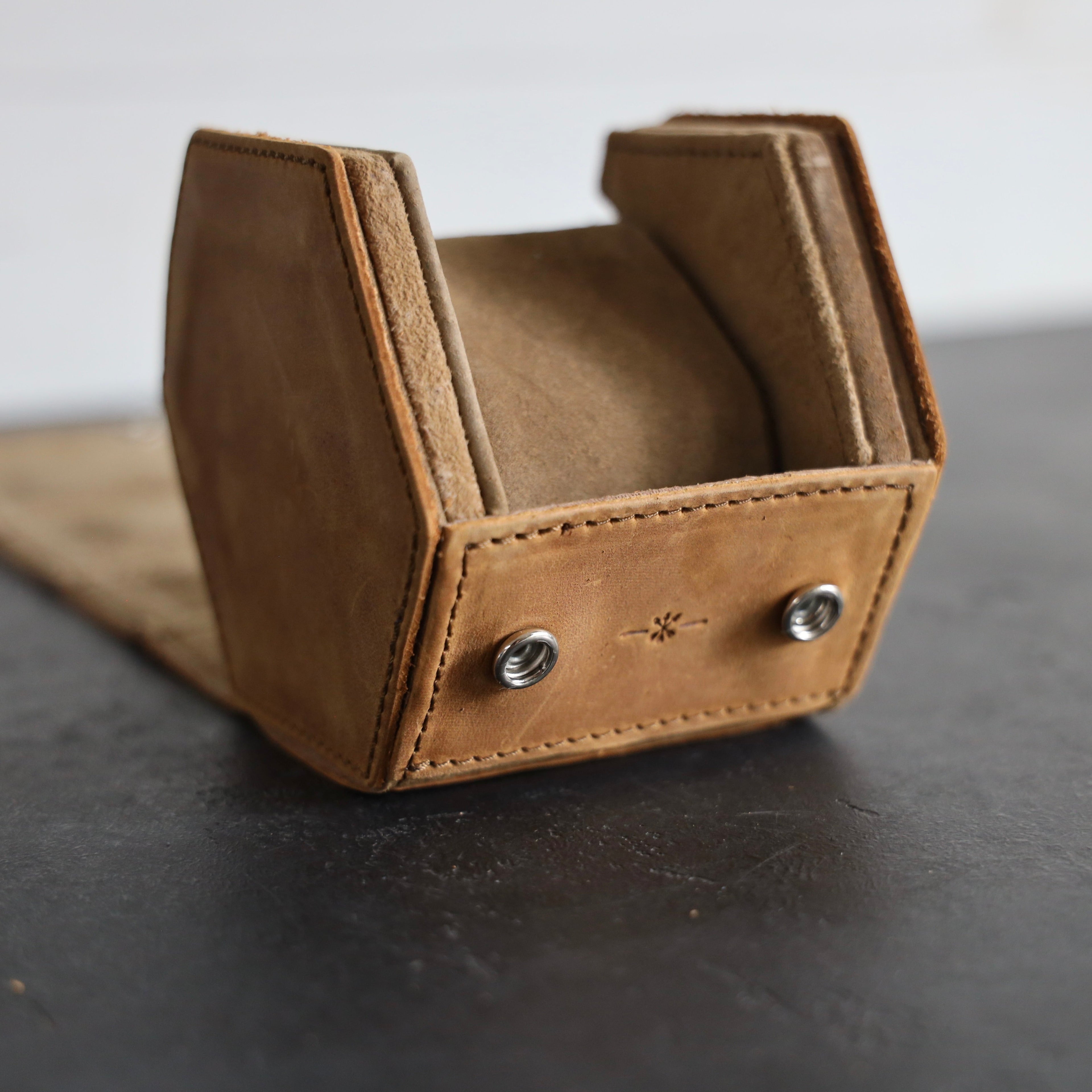Leather Watch Case - Tobacco