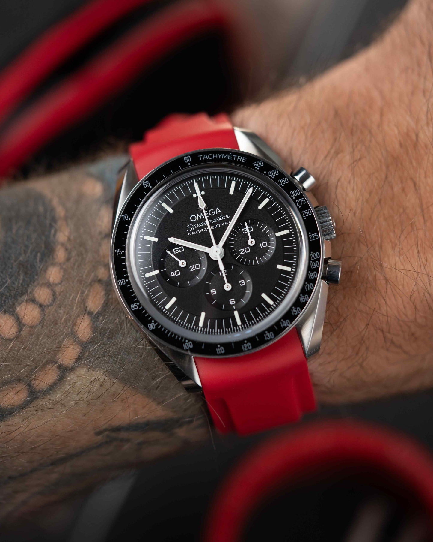 Omega Speedmaster & Moonswatch Rubber Straps