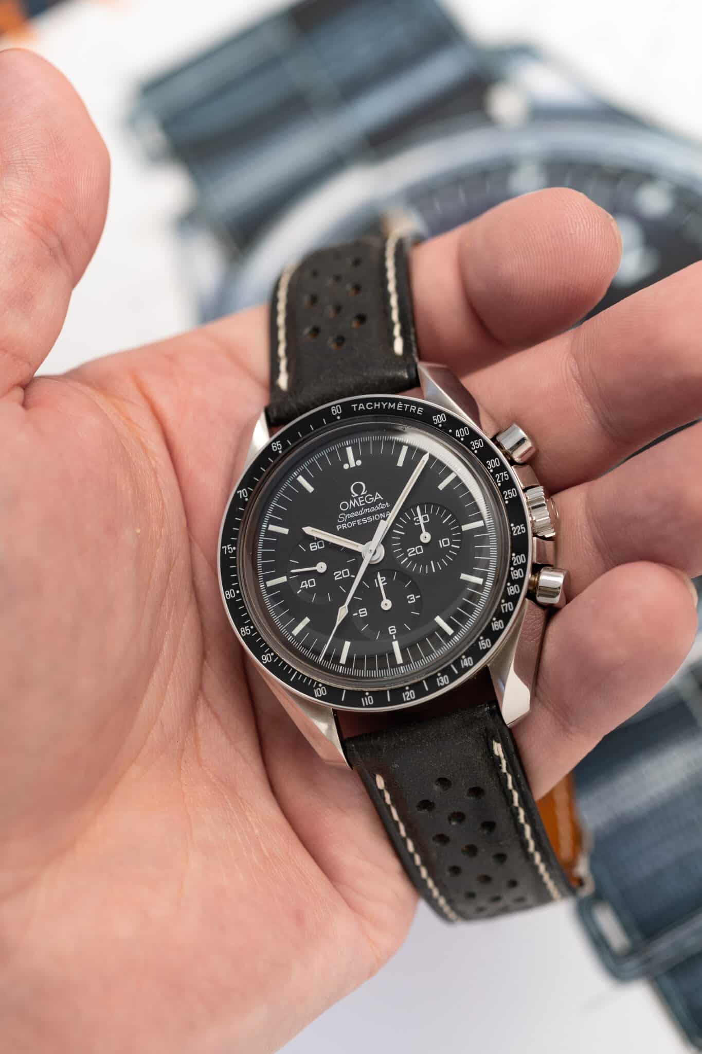 Omega-Style Deployant Strap – Black Pueblo Rally