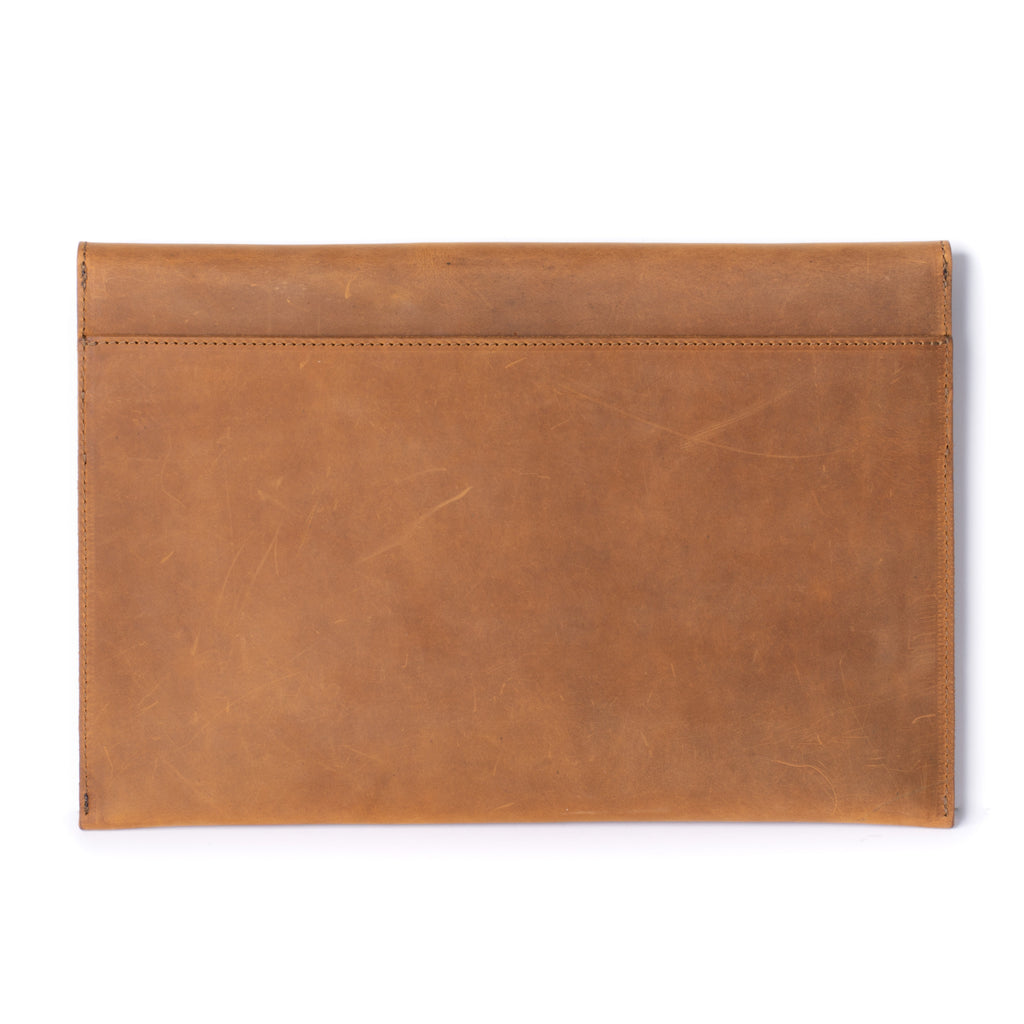 Leather iPad Pro Envelope Case - Tobacco
