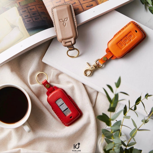 Other Brands Leather Car Key Case