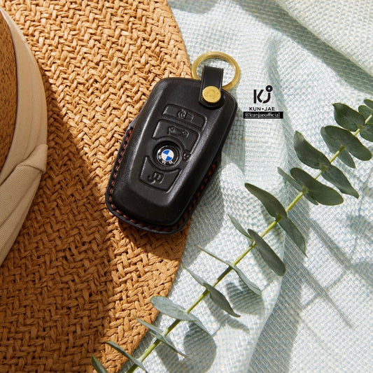 BMW Leather Car Key Case