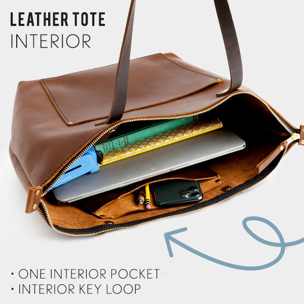 Leather Tote Bag - Limited Edition