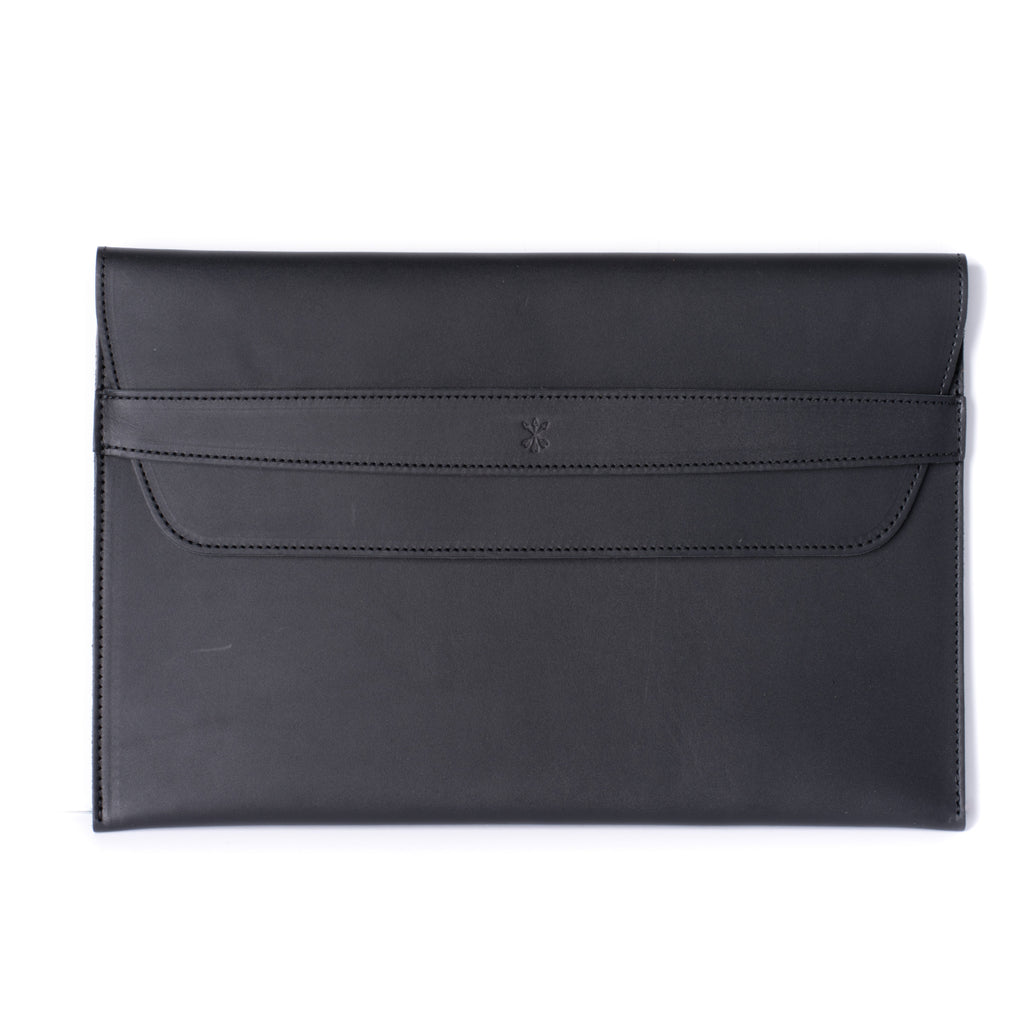 Leather iPad Pro Envelope Case - Midnight