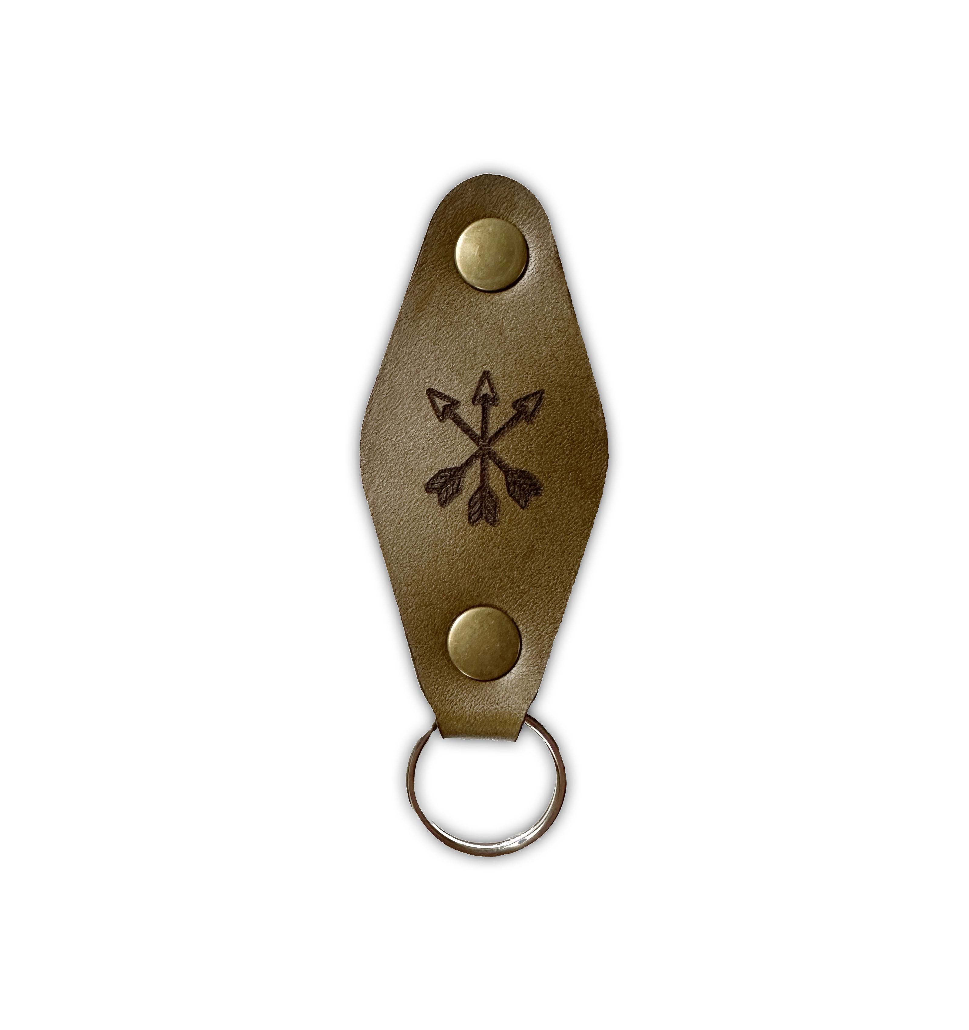 Leather Hotel Keychain