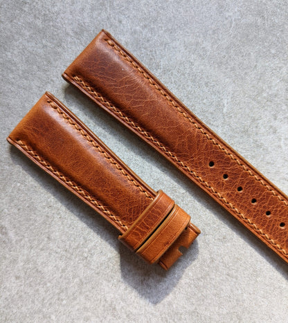 Badalassi Wax Watch Strap - Tan Brown