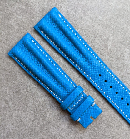 Epsom Calfskin Speedy Ridge Strap - Baby Blue