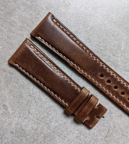 Chromexcel Calfskin Watch Strap - Natural Tan