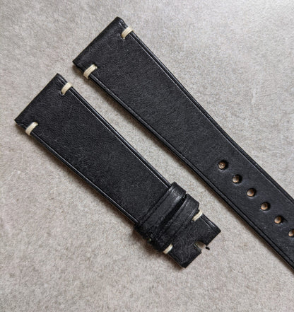 Pueblo Vintage Strap Minimal Stitch - Black