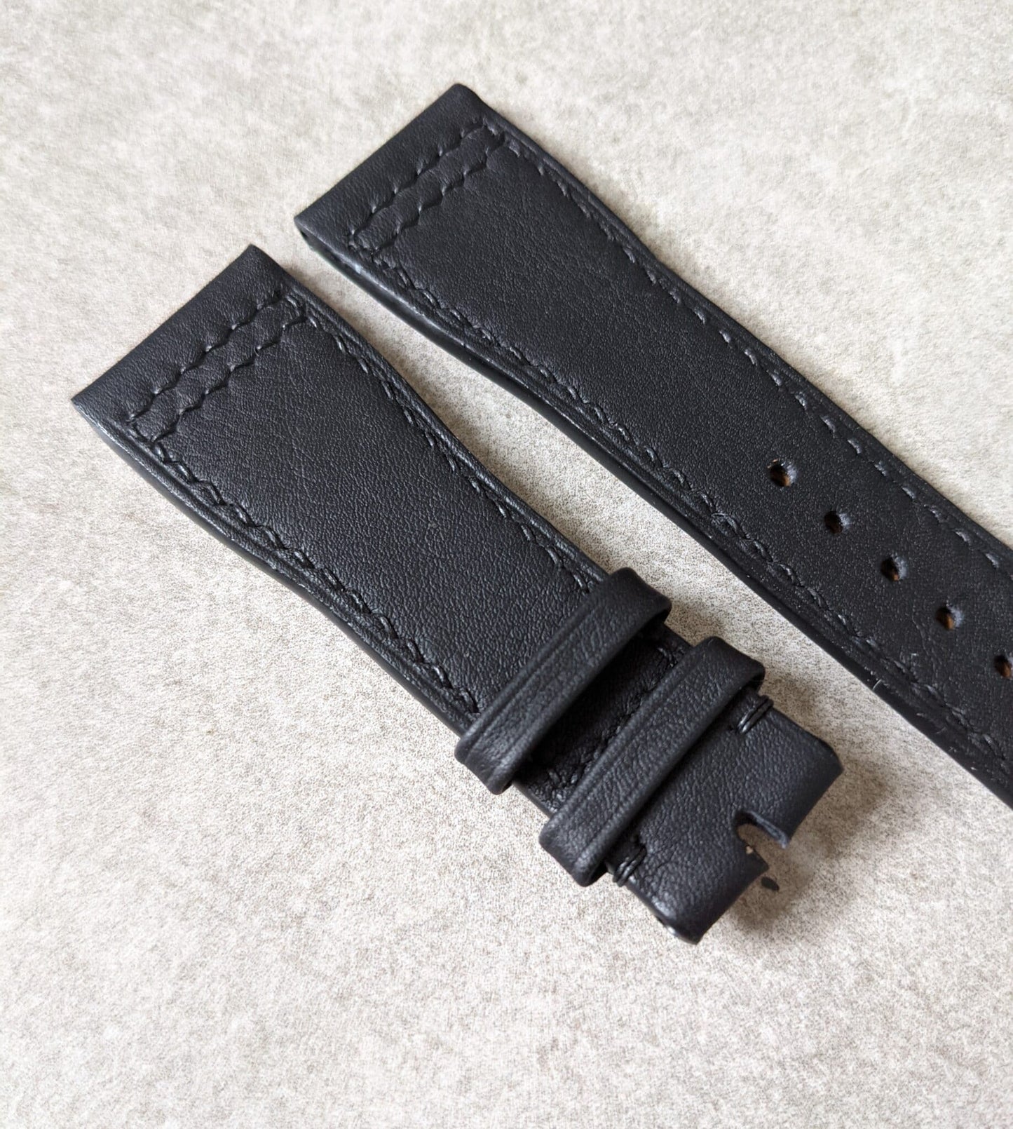 Swift IWC Watch Strap - Black