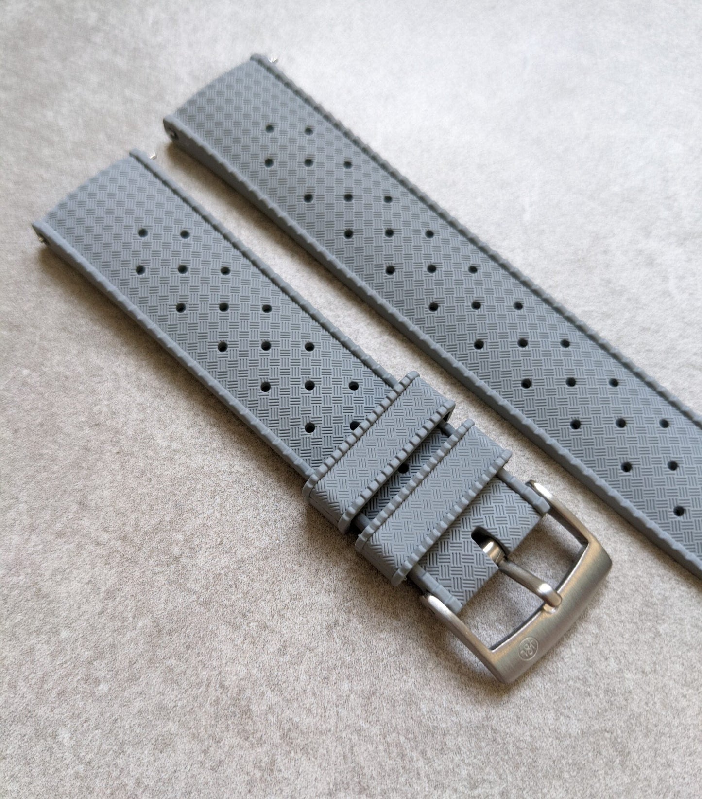 FKM Tropic Rubber Strap - Grey