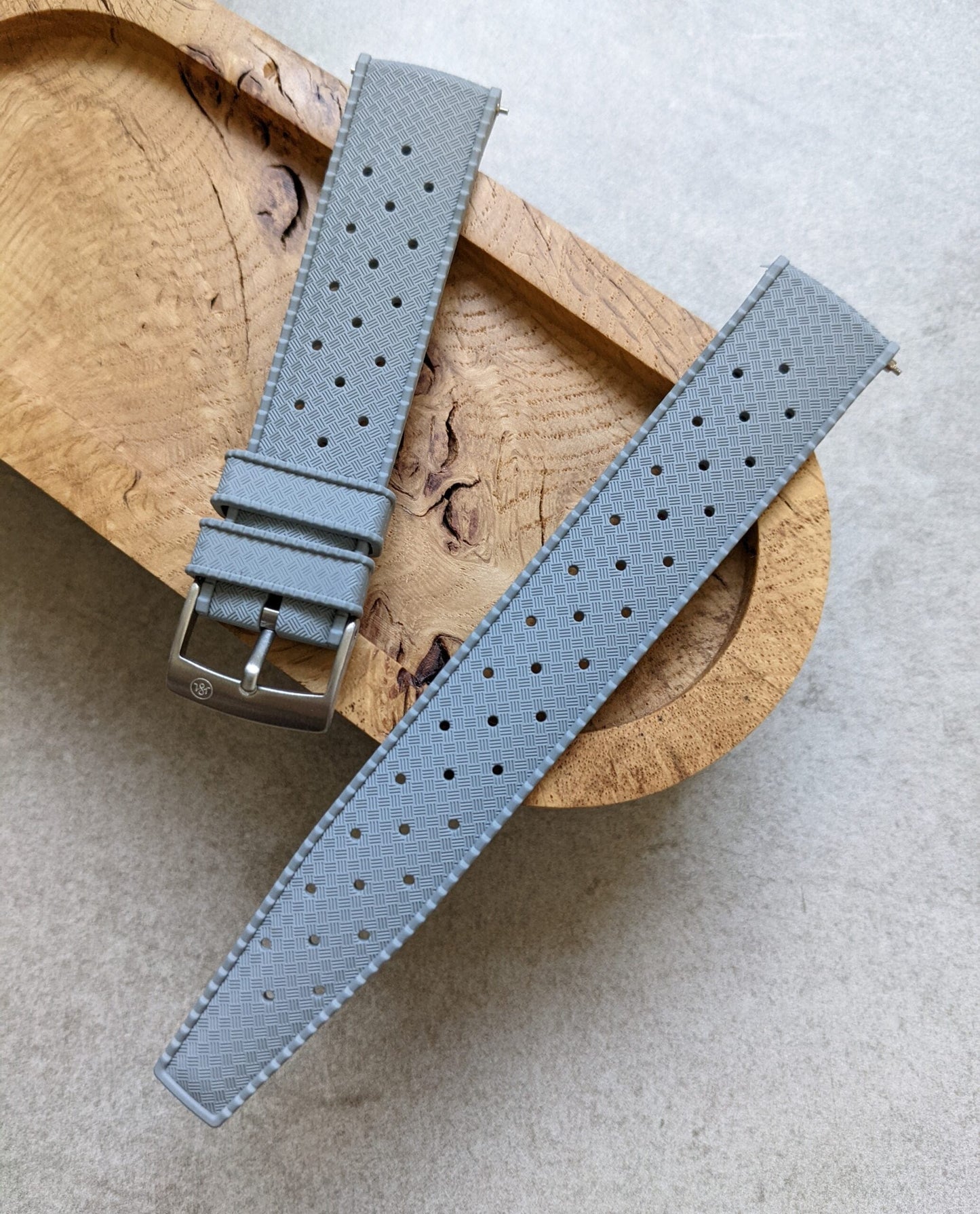 FKM Tropic Rubber Strap - Grey