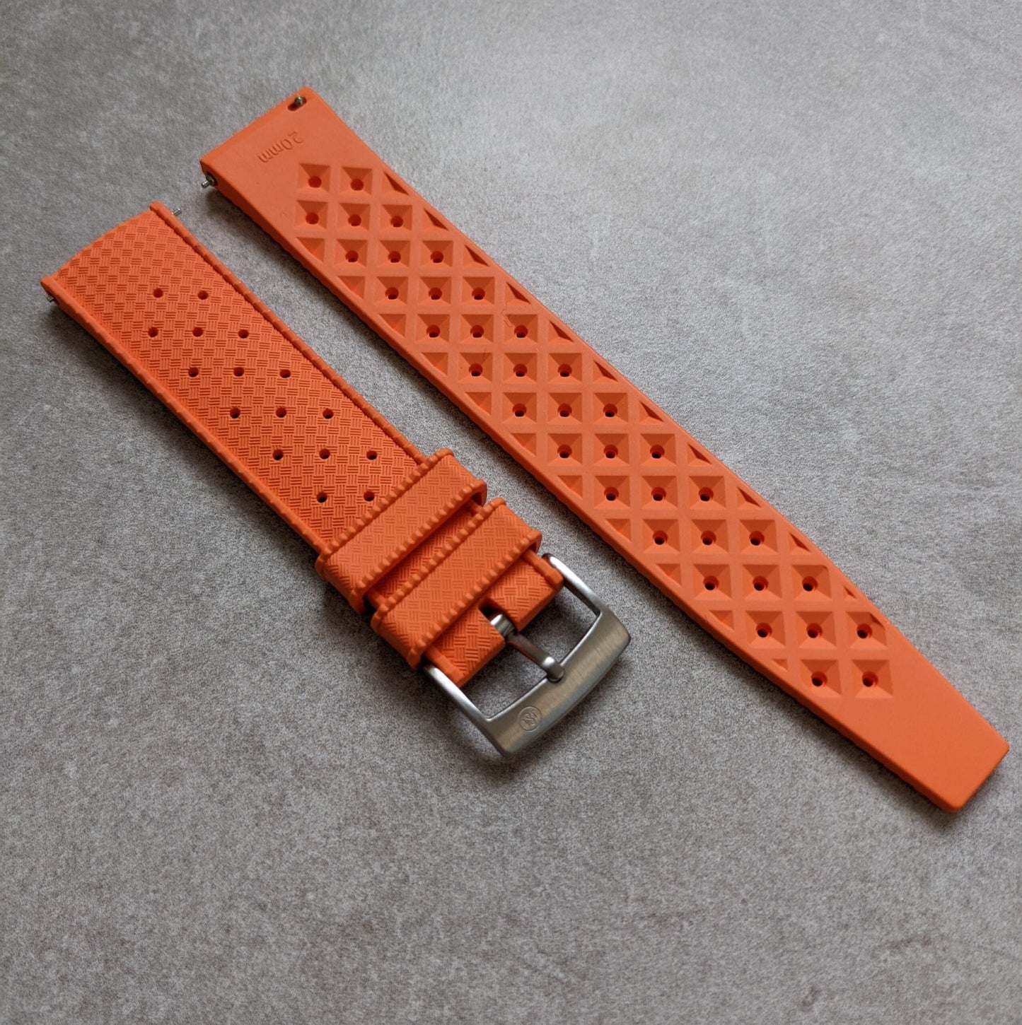 FKM Tropic Rubber Strap - Orange