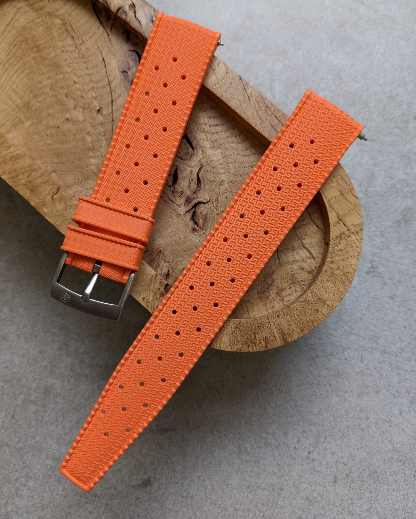 FKM Tropic Rubber Strap - Orange